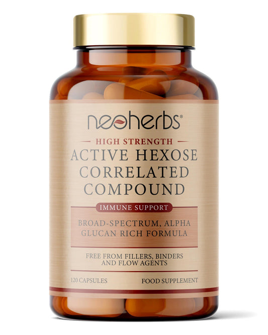 NeoHerbs AHCC Supplement for HPV - 120 Capsules (600mg)